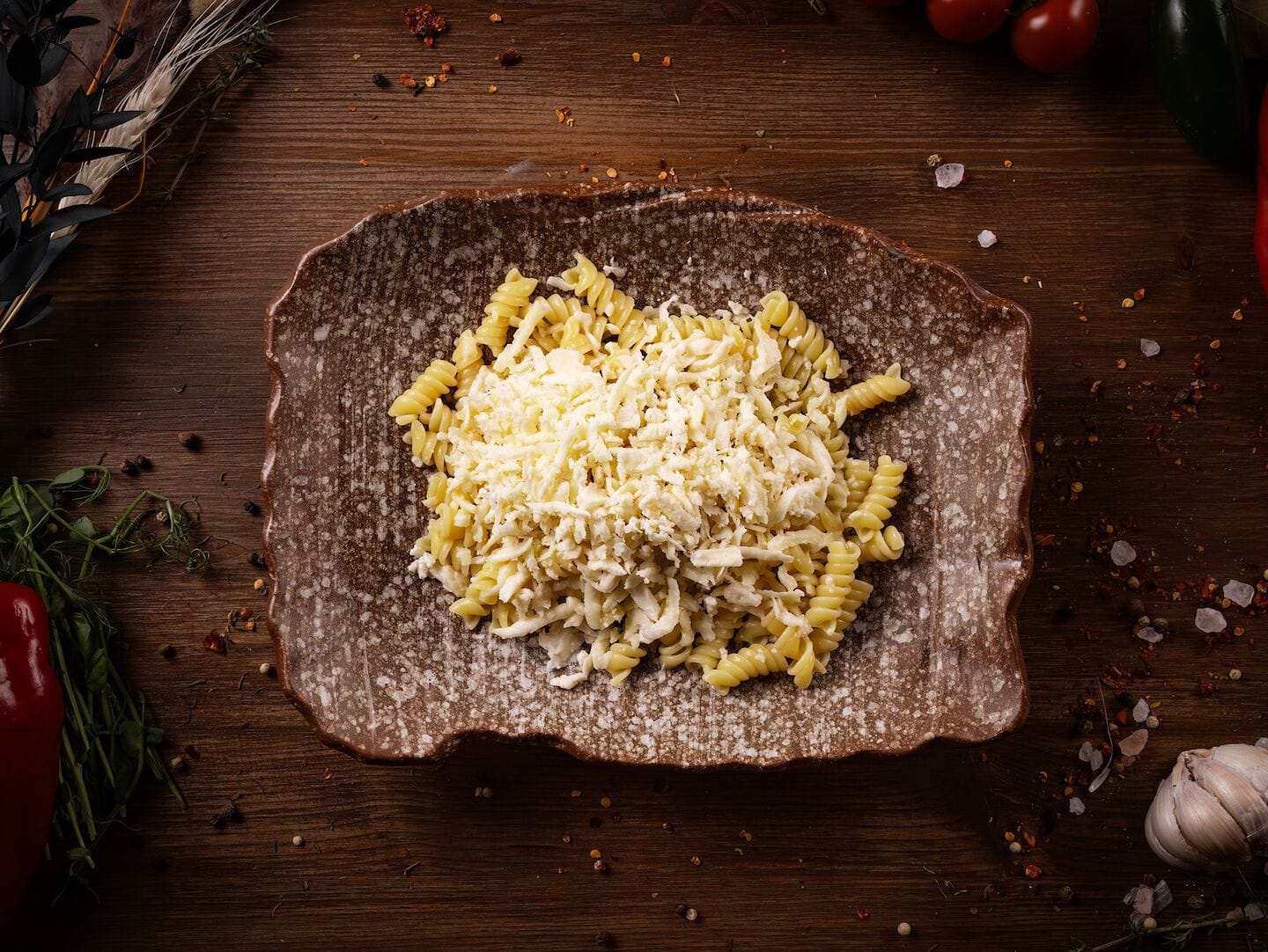 Макароны с сыром
