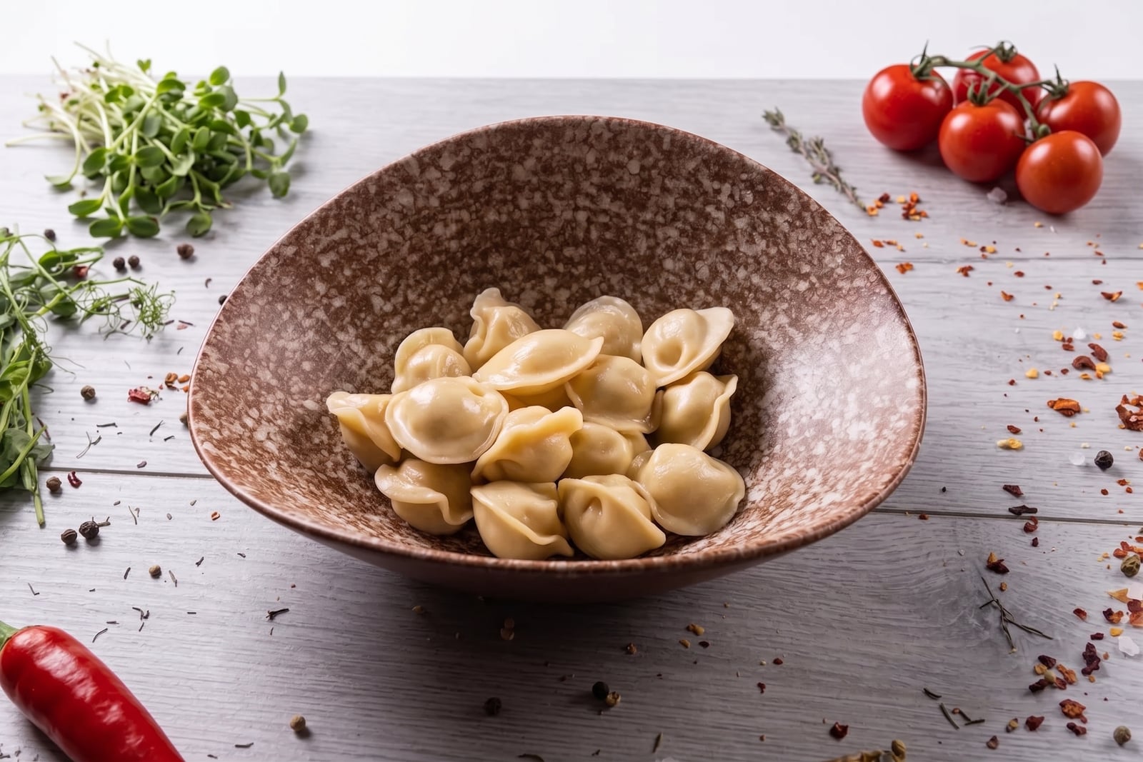 Пельмешки мини со свининой